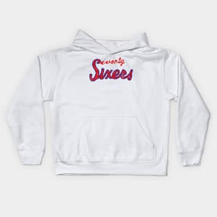 76 Classic (White) Kids Hoodie